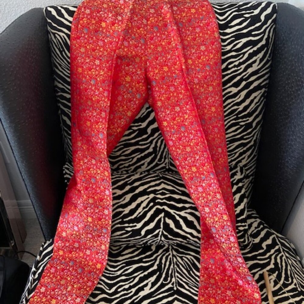 Multi Red Pants